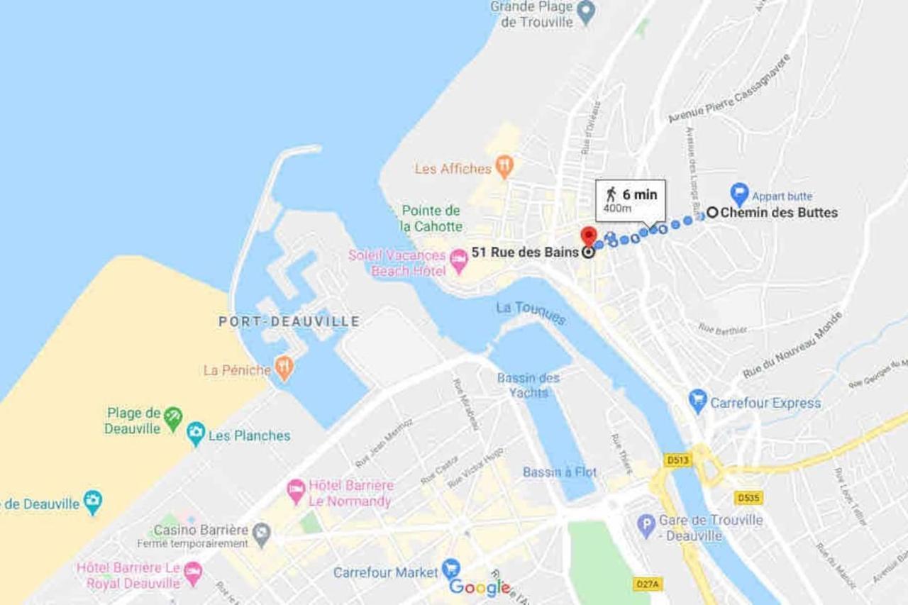 Appartement Avec Terrasse Vue Mer Trouville Sur Mer Экстерьер фото
